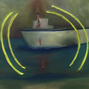 Barcone, 2022, olio su tela, cm. 50x70 Barcone, 2022, olio su tela, cm. 50x70
