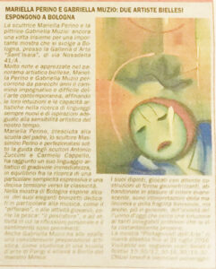 Il Biellese - 22 luglio 2016 Galleria Sant'Isaia Bologna