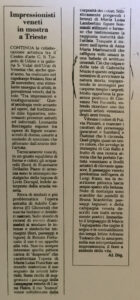 La discussione - 26 novembre 1997 Tiepolo e San Vidal Udine